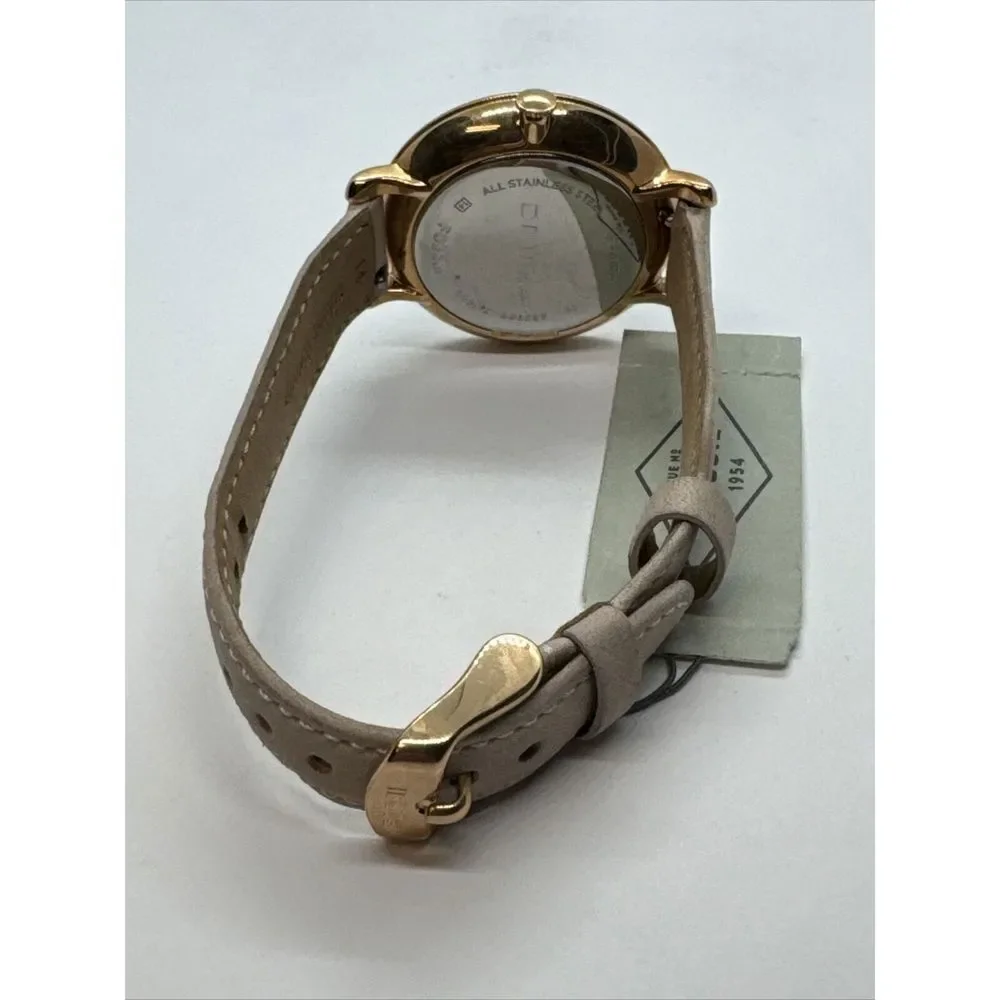 Fossil Jacqueline ES3988 Women's Blush Leather Analog Dial Quartz Watch JNA352